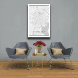 bruksela-mapa-czarno-biala-obraz-na-plotnie-30x40-cm-stan-nowy