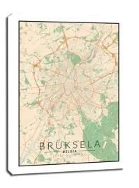bruksela-mapa-kolorowa-obraz-na-plotnie-70x100-cm