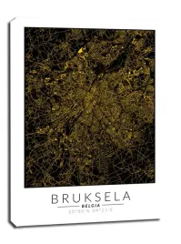 bruksela-zlota-mapa-obraz-na-plotnie-61x915-cm