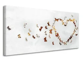 butterfly-heart-obraz-na-plotnie-100x50-cm