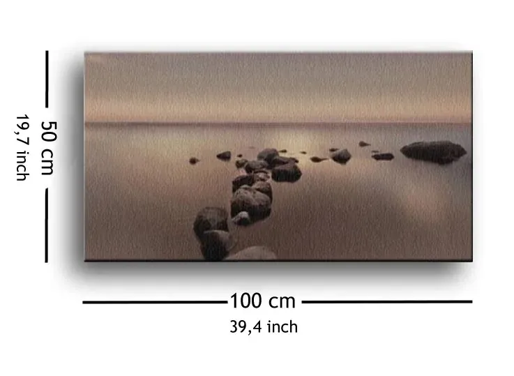 calm-sea-obraz-na-plotnie-100x50-cm