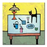 cat-and-fish-supper-obraz-na-plotnie-30x30-cm-stan-nowy