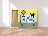 cat-and-fish-supper-obraz-na-plotnie-30x30-cm-stan-nowy