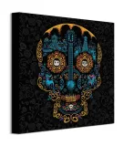 coco-pattern-skull-obraz-na-plotnie-40x40-cm-stan-nowy