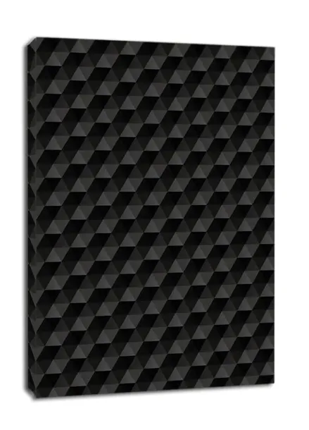 czarne-trojkaty-obraz-na-plotnie-60x80-cm