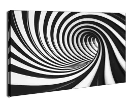 czarno-bialy-tunel-obraz-na-plotnie-120x90-cm