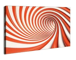czerwony-tunel-obraz-na-plotnie-120x90-cm