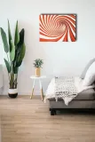 czerwony-tunel-obraz-na-plotnie-70x50-cm-stan-nowy