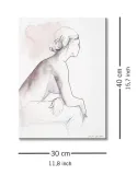 damski-szkic-obraz-na-plotnie-30x40-cm-stan-nowy