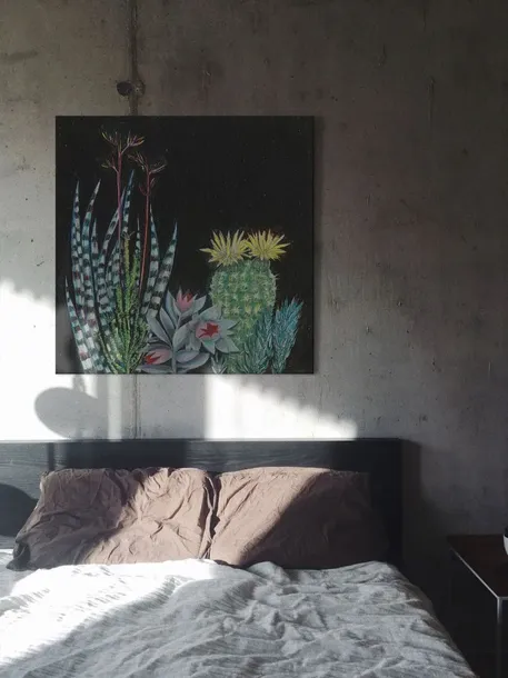 dark-tropical-ii-obraz-na-plotnie-30x30-cm-stan-nowy