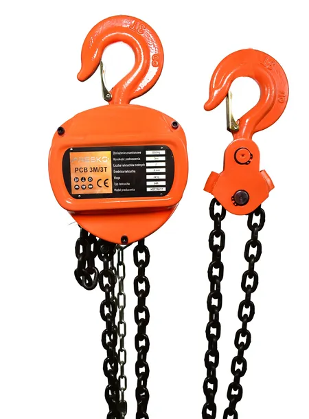 Wyciągarka łańcuchowa 3M udźwig 3T CHAIN BLOCK Wciągnik ręczny