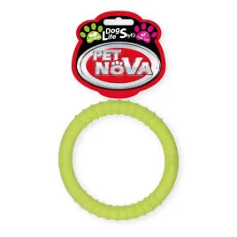 ringo-zabawka-dla-psa-ring-gumowy-maly-95cm-zolty-pet-nova