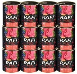 karma-dla-psa-rafi-dog-wolowina-borowka-12-x-800g