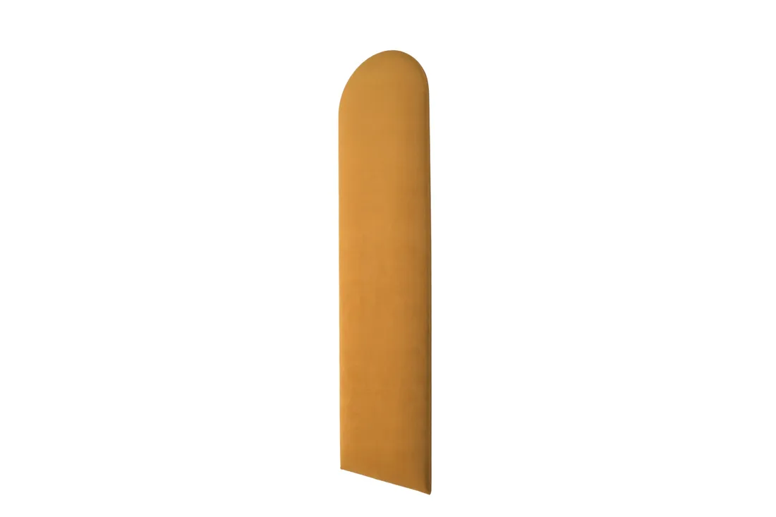 panele-tapicerowane-plotek-110x30-cm-welurowe-scienne-zolte-wezglowie-stan-nowy