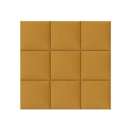 panele-tapicerowane-30x30-cm-welurowe-scienne-zolty-wezglowie