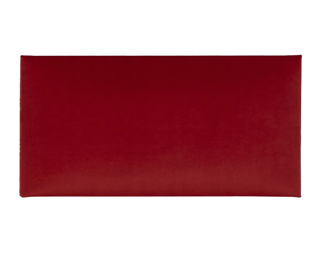 panele-tapicerowane-30x60-cm-welurowe-scienne-czerwone-wezglowie-stan-nowy