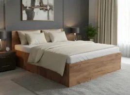 lozko-podnoszone-120x200-dab-kraft-zloty-materac-12-cm-h3-h4-pojemnik