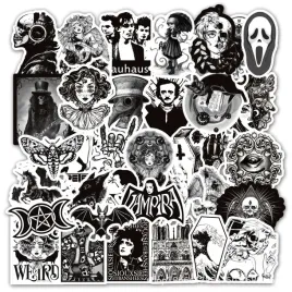 wlepy-czarne-naklejki-wodoodporne-mix-50-szt