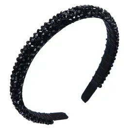 opaska-do-wlosow-diadem-cyrkonie-perelki-koraliki-diamenciki-czarna