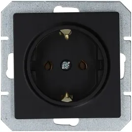 gniazdo-modul-pojedyncze-schuko-premium-czarny-mat