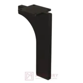 Zdjęcie produktu NOGA MEBLOWA D OKOMODY NS34 CZARNY MAT H-120