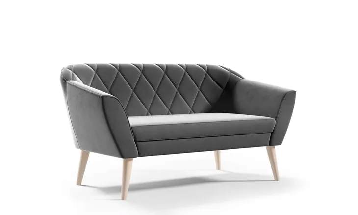 Sofa Skandynawska 2 osobowa GLORIA styl skand KANAPA