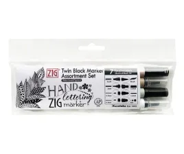 zestaw-pisakow-do-kaligrafii-zig-twin-black-marker-kuretake-mix-4-szt