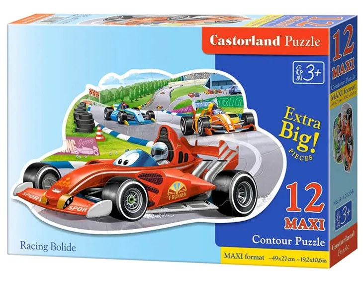 puzzle-12-elementow-maxi-racing-bolide