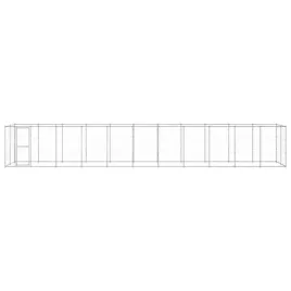 kojec-dla-psa-srebrny-1210x220x180-stal-galwanizowana