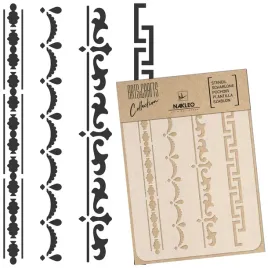 szablon-malarski-scrapbooking-craft-mini-border-zestaw-a3-30x42cm