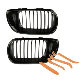 bmw-3-e46-grill-nerki-atrapy-zderzaka-czarny-polysk-one-line-lewa-prawa