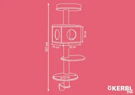 drapak-dla-kota-dinari-167-cm-scienny-bialo-brazowy-kerbl