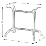 podstapodstawa-do-stolika-zeliwna-sh-5027-b-stan-nowy