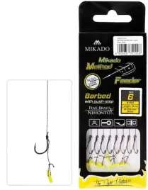 haczyki-method-feeder-mikado-plecionka-stoper-nr12
