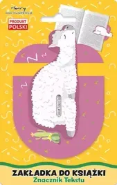 zakladka-znacznik-tekstu-spiaca-lama