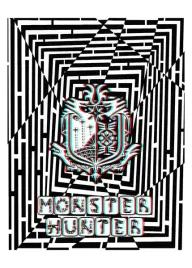 maze-gaze-monster-hunter-plakat-3d-297x42-cm