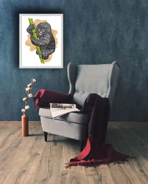 monkey-plakat-50x70-cm-stan-nowy