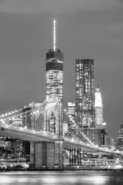 nowy-jork-manhattan-noca-plakat-40x50-cm