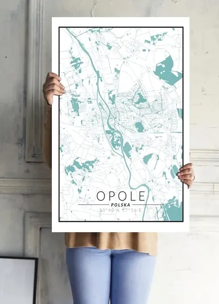 opole-mapa-blue-plakat-30x40-cm-stan-nowy