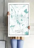 opole-mapa-blue-plakat-30x40-cm-stan-nowy