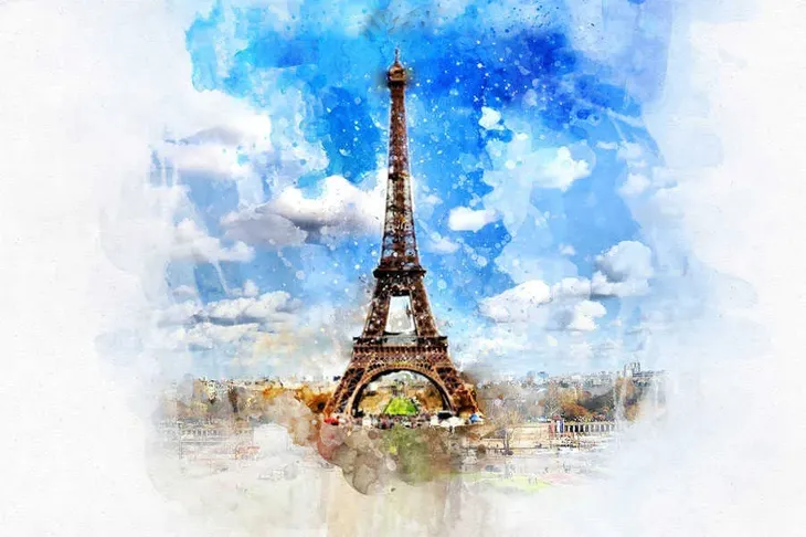 paryz-akwarele-plakat-80x60-cm