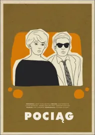 pociag-plakat-50x70-cm