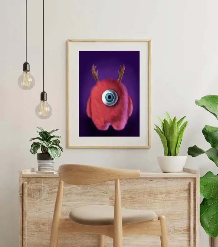 potwor-plakat-70x100-cm-stan-nowy