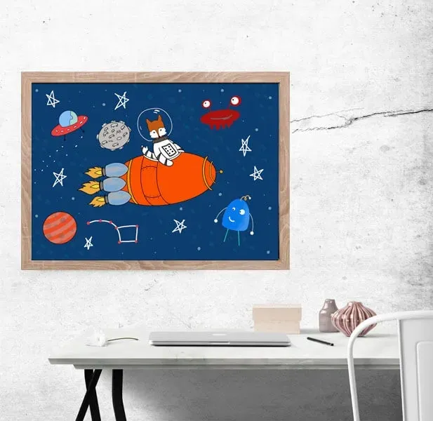 rakieta-plakat-80x60-cm-stan-nowy