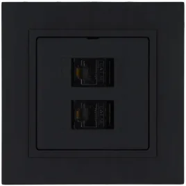 gniazdo-internetowe-2-x-lan-rj45-magic-czarny-mat