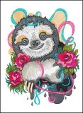 sloth-plakat-594x841-cm