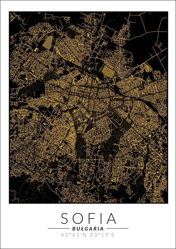sofia-zlota-mapa-plakat-42x594-cm-stan-nowy