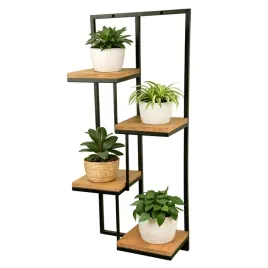 kwietnik-na-sciane-wiszacy-polka-scienna-4-blaty-dab-kwietnik-na-sciane