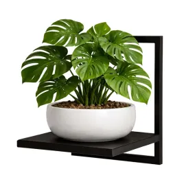 kwietnik-na-sciane-wiszacy-loft-polka-scienna-kwietnik-na-sciane-czarny