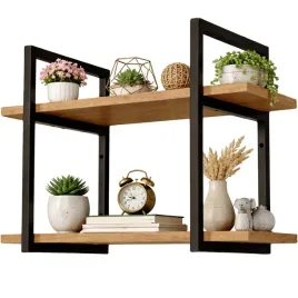 polka-na-sciane-wiszaca-loft-regal-scienny-dab-zloty-na-ksiazki-kwiaty-loft